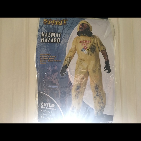 Hazmat hazard zombie Halloween costume - Picture 7 of 7